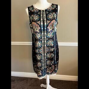 Nanette lepore silk statement shift